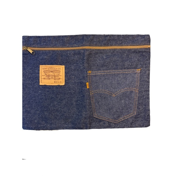 Levi's Other - Vintage Levis Bag Pouch With Orange Label Tag